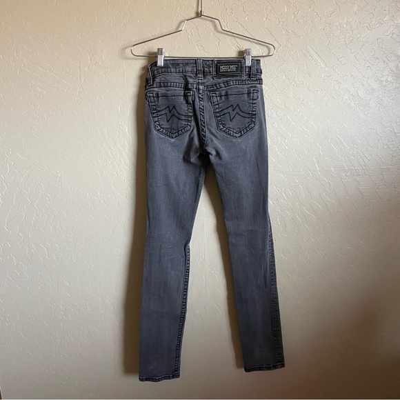 Miss Me Grey Mid Rise Skinny Jeans‎ - Picture 3 of 9